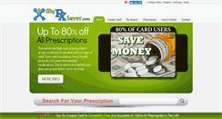 Desktop Screenshot of myrxsaver.com